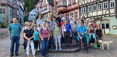 Markplatz Richtung Schnatterloch Miltenberg Ortsgruppen Miltenberg, Amorbach und Hardheim