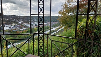 Unsere Aussicht beim Rucksackvesper etwas nach Steinburg